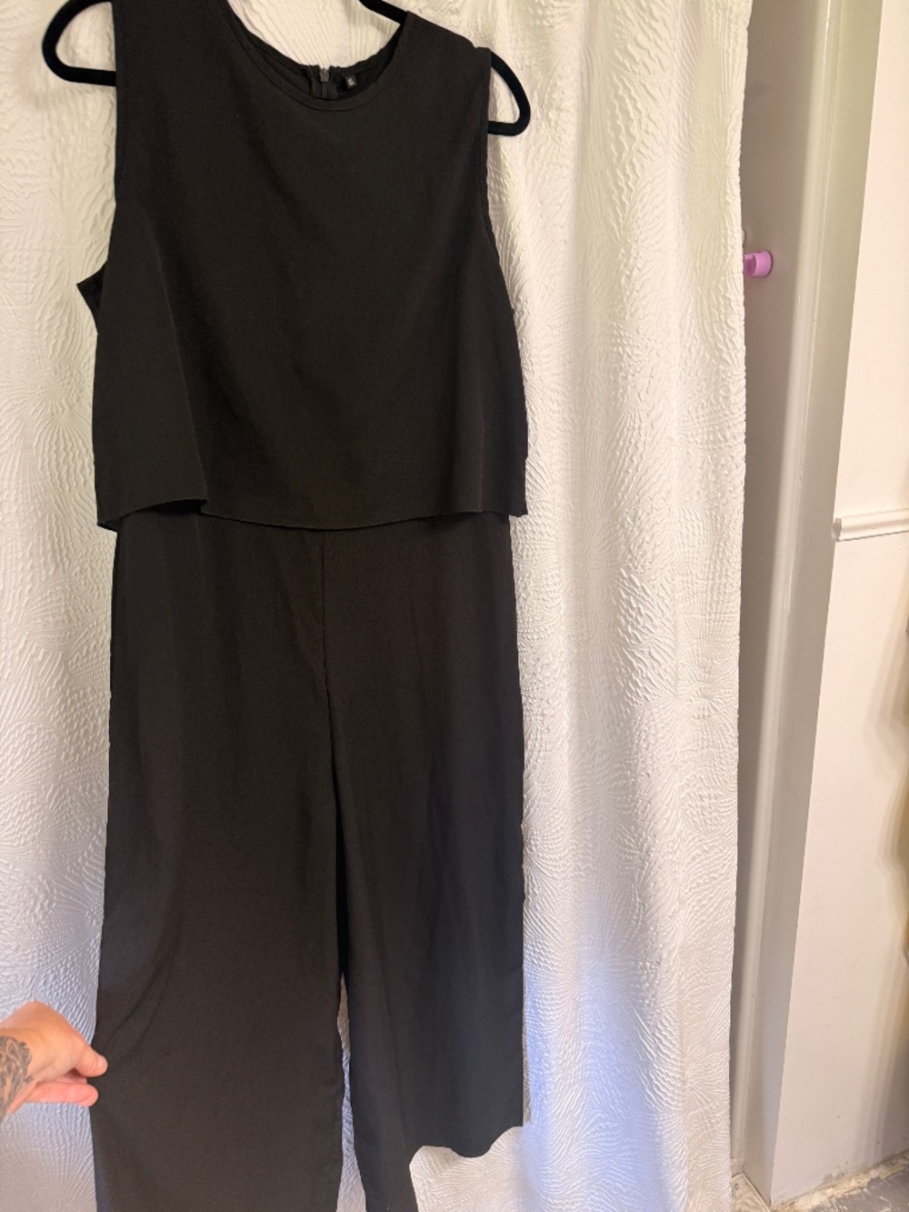NWOT Black Wide Leg Jumper; XL; $19